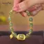 AqToCna Thời Trang Sáng Tạo Hoa Sen Mặt Dây Chuyền Luy Đính Hạt Vòng Tay Vintage Ánh Sáng Sang Trọng Handmade Trang Sức Lắc Tay Cho Nữ Bé Gái Quà Tặng Sinh Nhật AqToCna