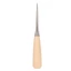 NHỎ 10 Chiếc Da Đấm, Tay Cầm Bằng Gỗ Da Inox Awl, Khâu Đục Lỗ Máy Làm Lỗ Da Đấm DIY May