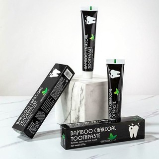 Kem Đánh Răng Than Tre Bamboo Charcoal 100g Cho Hơi Thở Thơm Mát
