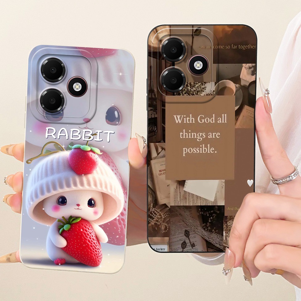 Dành Cho Oppo A6c Ốp điện thoại CPH2895 Thẩm Mỹ Hoạt Hình Dễ Thương Hoa Sang Trọng Vỏ Sơn Ngộ nghĩnh Cho Oppo A6c Ốp điện thoại