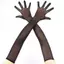 Tweeduj 55CM Ren Gợi Cảm Mỏng Rỗng Trong Suốt Găng Tay Dài Thoáng Khí Lưới Sợi Nữ Người Đàn Ông Biểu Diễn Sân Khấu Đảng Cosplay Co Giãn VN