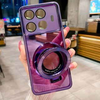 Dành Cho Xiaomi17T Pro 5G Vỏ Cho Xiaomi 17T Pro 1 7 17 T Xiaomi17 T Xiaomi17TPro 2026 Giá Đỡ Vòng Giá Đỡ Vỏ Điện Thoại Trong Suốt Silicon Mềm TPU Cạnh Ốp Lưng Chống Sốc