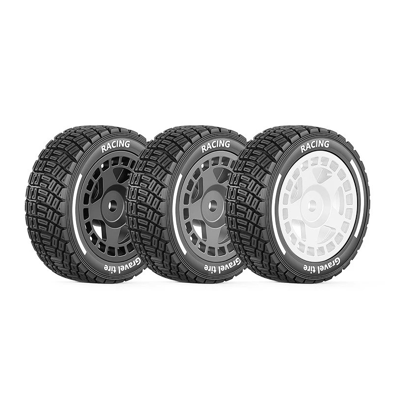 4 60mm 12mm Hex 1 / 14 Bánh xe đua trên đường có tay cầm cao cho MJX 14301 14302 14303 14304 Tương thích với đội HPI Bburago liên kết