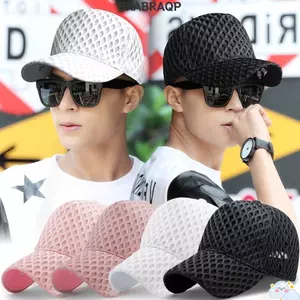 Mũ Snapback BRARAA, Mũ bóng chày thoáng khí có thể điều chỉnh, Mũ chống nắng lưới chống tia cực tím thời trang dành cho nữ