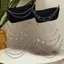 HFTOY 1 Tay Cầm DIY Bướm Chữ Thập Ngọc Trai Mặt Dây Chuyền Túi Đeo Vai Dây Xích Túi Thay Thế Phụ Kiện Túi Kim Loại Nhiều Lớp Dây Xích ~
