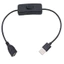 8H4F với ce rohs303 Cáp chuyển đổi 501USB Cáp chuyển đổi Ánh sáng mát mẻ Đèn bàn LED Kẹp ánh sáng ban đêm Cáp