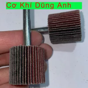 Nhám trụ,nhám cây trụ 6li đủ quy cách dùng gắng máy mài cầm tay dùng đánh bóng kim loại