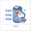 Phim hoạt hình dễ thương Crayon Shin-Chan Nắp bình xăng ô tô 9295#加油号提示警示车身装饰贴