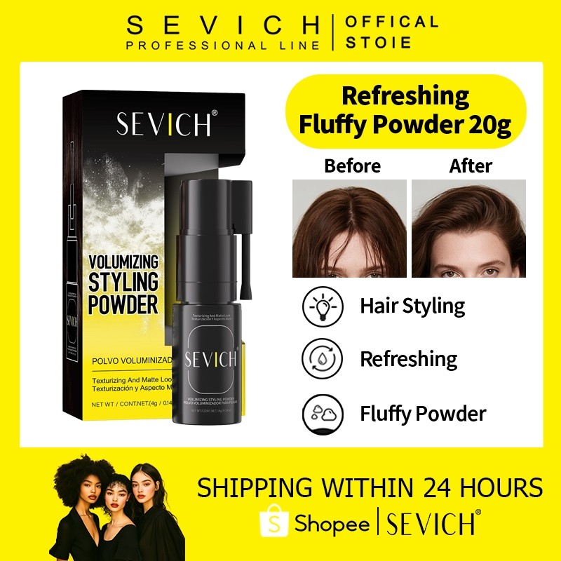 SEVICH Xoay 360 Độ Tóc Volumizer Lông Tơ Lâu Dài Tạo Kiểu Tóc Tập Tóc Bột 4G