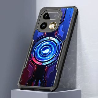 Ốp Điện Thoại Acrylic Cho OPPO Realme 16 Pro Plus Realme 16 16T 15T 15 Pro 5G Với Họa Tiết Sang Trọng Khung Đen Siêu Mỏng Cứng Chống Trầy Xước Bảo Vệ A07-08