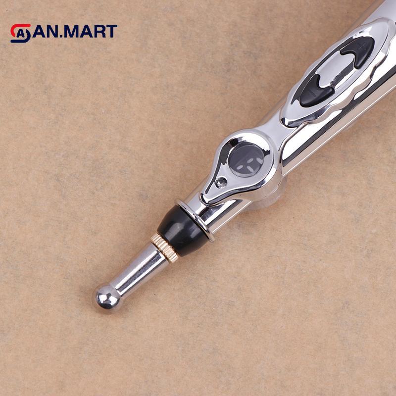 AN.MART 2/5 Đầu Bút Châm Cứu Điện, Massage Kinh Tuyến, Giảm Đau, Bút Massage