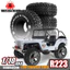 4 108mm 1.9 '' Cao Su Mềm Lốp Xe Bánh Xích Địa Hình Cho Xe Bánh Xích 1: 10 Traxxas TRX4 Trục SCX10 II RC4WD D90 TF2 Tamiya CC01 Gen8
