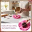 AIHOM Khuôn Silicon Mềm Cho Fondant Phù Hợp Cho DIY Bánh Sô Cô La Thủ Công Và Làm Bánh Sở Thích,