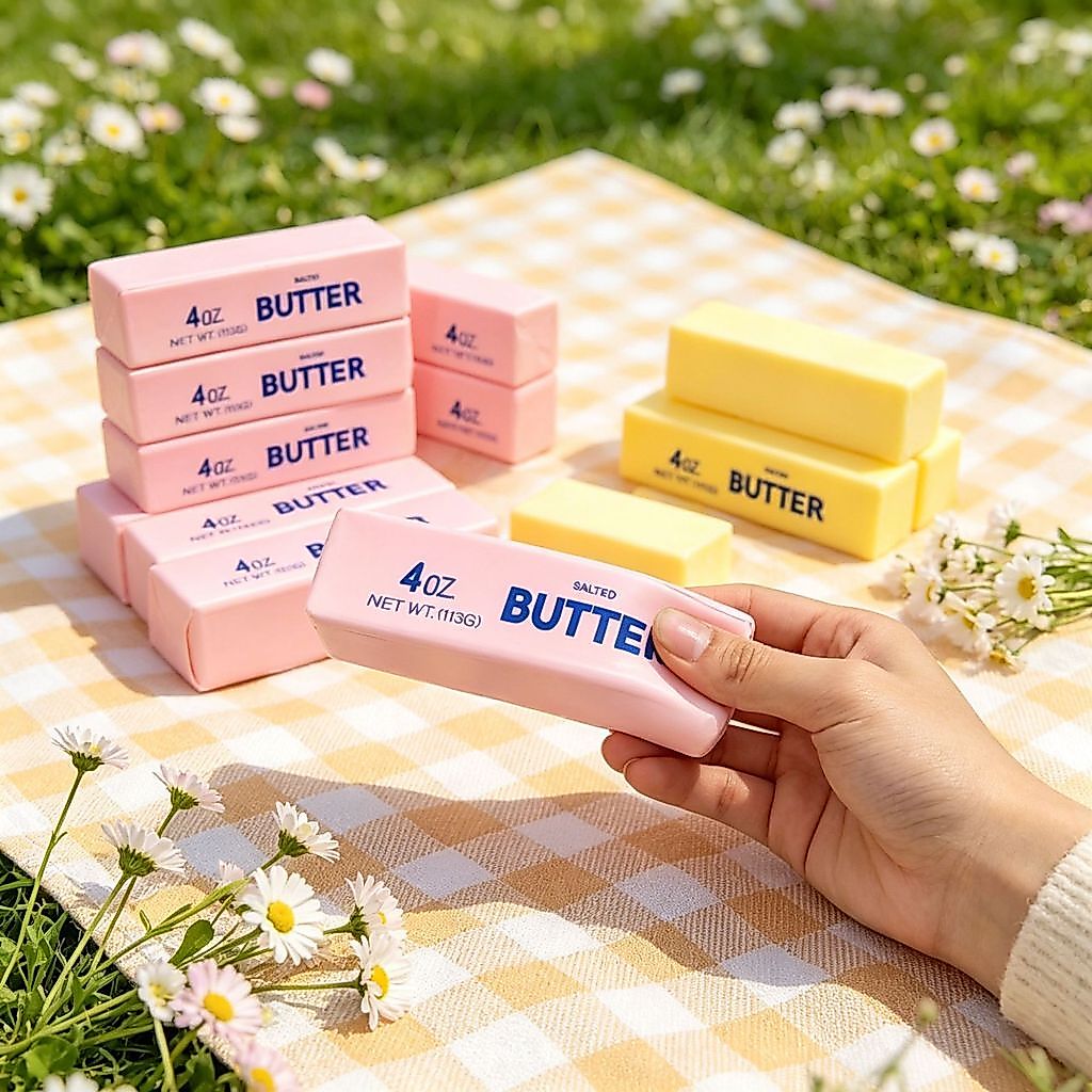 Đồ chơi Squishy bơ mềm hình que kem có mùi kem, giảm căng thẳng, quà tặng lý tưởng mọi dịp