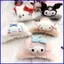 SQ3 Sanrio Anime Kẹp Tóc Nữ Trẻ Em Kẹp Tóc Hoạt Hình Kitty Giai Điệu Cinnamorol Kuromi Onpompurin Phụ Kiện Tóc QS3