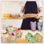 JRP 50 Chiếc Họa Tiết Hoa Tulip Muffin Cupcake Cốc Giấy Chống Dầu Cupcake Lót Nướng Muffin Cốc Đựng Bánh Dụng Cụ Trang Trí Muffin Bọc Trường Hợp JRP