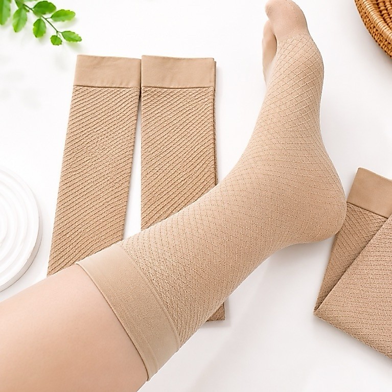 Combo 10 Đôi Tất Vớ Da Mềm Co Giãn 4 Chiều Cho Nữ