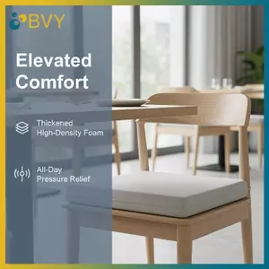 Đệm ngồi cao su BVY có độ đàn hồi cực cao Giảm đau Ba và hông thoáng khí Thích hợp cho nhân viên văn phòng và sinh viên.