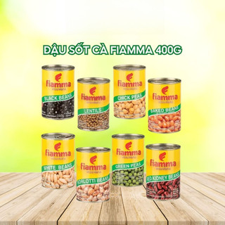 Đậu sốt cà, đậu trắng, đậu đỏ, đậu chick - Fiamma - 400g