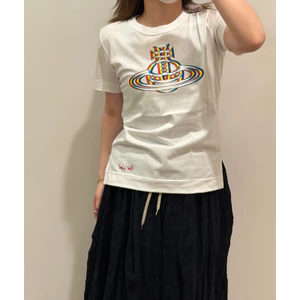 Mùa Xuân Mới 100% Cotton Cao Cấp Nam Cổ Tròn Thời Trang Áo Thun Nữ Tay Ngắn 0606