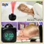 B & N 1Pc Báo Động Chiếu Clo Màn Hình Trần Ngáy Bàn Clo Giọng Nói Đa Năng Chiếu Kỹ Thuật Số Màn Hình Nhiệt Độ Clo.
