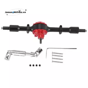 Trục cầu sau bằng kim loại có bánh răng thép cho D12 B14 B24 B16 B36 C14 C24 C34 C44 RC Xe nâng cấp các bộ phận