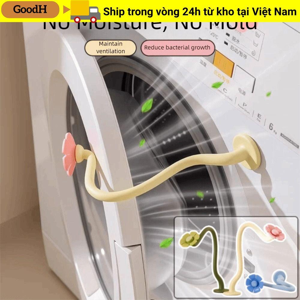 GOODH Máy Giặt Chống Đỡ Cửa Ổn Định, Giới Hạn Thông Gió Từ Tính Máy Giặt Thanh Hỗ Trợ Cửa, Thông Gió Và Chống Nấm Mốc Giá Đỡ Silicon Fixer