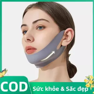 Trong Kho Vẻ Đẹp Khuôn Mặt Điêu Khắc Ngủ Mặt Nạ V-Hình Dạng Nâng Băng Chống Nhăn Trên Khuôn Mặt Hình Dạng Cá Tuyết
