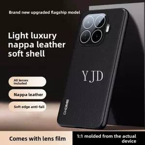 Ốp Lưng Cho Xiaomi 17T Pro Nhẹ Họa Tiết Da Sang Trọng Bao Gồm Tất Cả Ống Kính Mềm Cạnh Chống Rơi Vỏ Điện Thoại