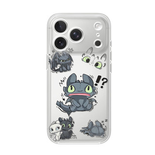 Night Fury/Light Fury ỐP đIệN ThoạI Cho IPhone 17 16PRO 15Plus 14 13 12 11 Promax XR XSMAX ốP Silicon TPU MềM Trong SuốT