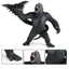 Trẻ em Mô phỏng rắn lớn rắn King Kong Mô hình động vật khủng long Orangutan Python Đồ chơi quái vật Đồ trang trí chiều cao 16cm