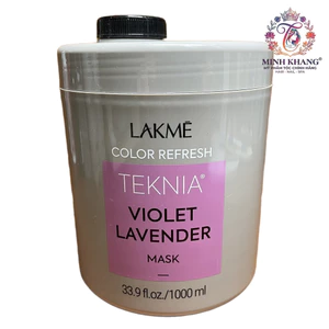 Hấp dầu dưỡng màu tóc nhuộm (MÀU TÍM) LAKME TEKNIA LAVENDER VIOLET Mask 1000ml [ MK ]