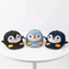 Mũ bóng chày sơ sinh PYCOU Penguin, Mũ cao bồi trẻ em Denim có thể điều chỉnh, Mũ chống nắng nhẹ hoạt hình dễ thương cho bé 6-20 tháng