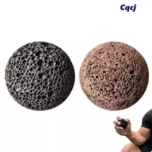 Bóng cầm tay CQCJ, Bóng Callus cầm tay họa tiết xốp 5cm, Đá nham thạch tự nhiên Mini Callus Building Grip Strength Training Ball cho người leo núi Cử tạ