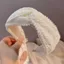 Pháp Retro Cao Cấp Đầu Ngọc Trai Vải Hepburn Phong Cách Kẹp Tóc Rửa Mặt Phụ Kiện Tóc Ngọt Ngào Bên Ngoài Mặc Sang Trọng Băng Đô