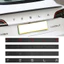 1 Miếng Dán Huy Hiệu Logo Chrome Cao Cấp Cho Tesla Model 3 / S / X / Y - Phụ Kiện Decal Ngoại Thất Cửa Sau