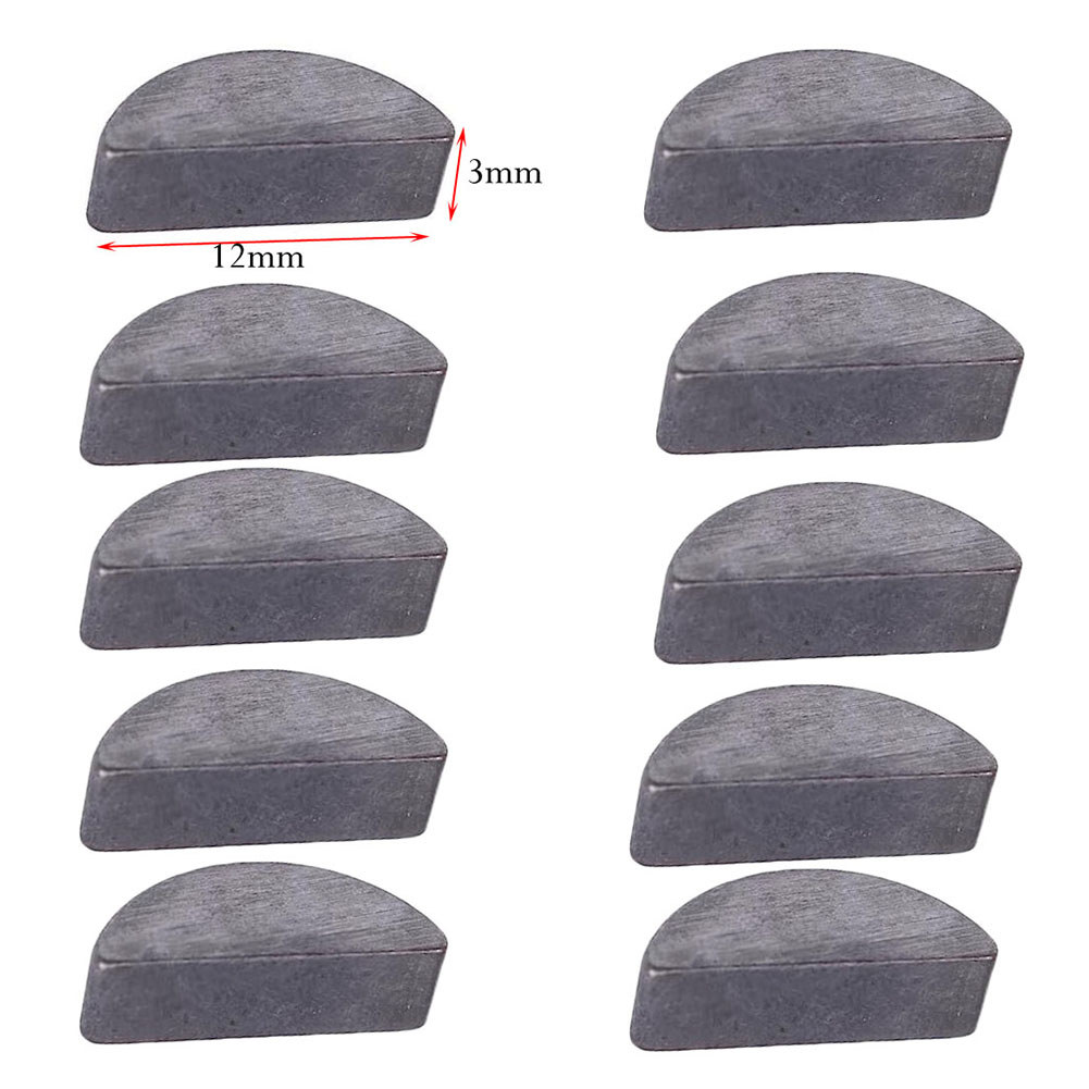< 2025 MỚI > Bộ 10 loại chìa khóa bằng thép Carbon Hệ mét Dây buộc truyền động trục nửa mặt trăng