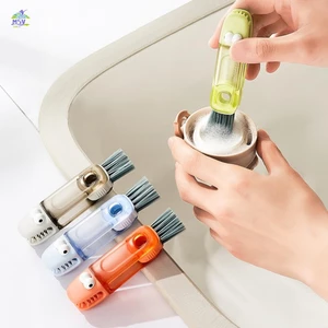 Bàn chải làm sạch chai gia dụng Bàn chải chai sữa mềm có thể tái sử dụng cho đồ dùng nhà bếp gia đình