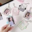 Móc khóa giữ Photocard OLVIDO Kpop, Hộp đựng thẻ trái tim tình yêu đôi cánh Acrylic, Phim hoạt hình di động 3 Inch trong suốt Tấm bảo vệ màn hình thẻ thần tượng cho nữ sinh viên