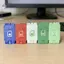 HFTOY 1 Cái 3D In Thẻ SD Bảo Vệ Chống Trầy Xước Hộp Bảo Quản Hộp Đựng Thẻ Nhớ Cho Phụ Kiện SD ~