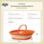 B & N Portable TEP Bồn tắm chân có thể gập lại Hộp đựng ngâm chân chịu nhiệt để sử dụng trị liệu chân móng chân tại nhà.