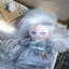 Chính Hãng Cotton Búp Bê Quần Áo Cổ Bé Thiết Kế Quần Áo Dễ Thương Màu Xanh 20cm Phong Cách Trung Hoa Chính Hãng Hanfu Sang Trọng 6.10