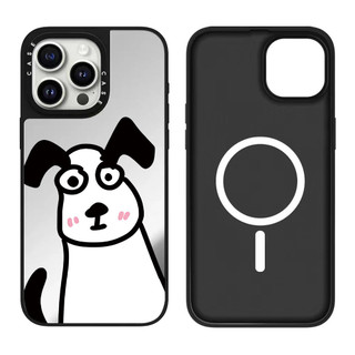 Ốp điện thoại cứng gương hình chó mèo từ tính cho iPhone 17 Pro Max 17 Air 16 Plus 15 14 13 12 11 Vỏ chống sốc