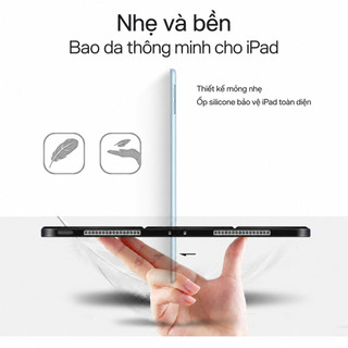Bao da iPad thời trang gập 3 cạnh chống sốc cho Gen 11 10 9 8 Mini 6 7 Air 7 6 5 4 Pro 11 13 12.9 10.9 10.5