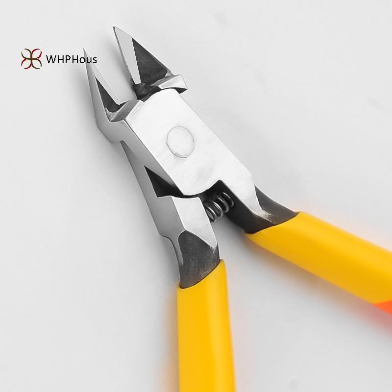 < WHPHous-t > Kìm cắt sắc nét chính xác bằng thép Carbon dành cho câu đố Cắt dây lắp ráp mô hình 3d có kẹp chéo và kẹp sắc nét đẹp