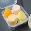 Set 4 Bông Phấn Trang Điểm Mềm Mịn Kèm Hộp Đựng Sang Trọng Siêu Tiện Lợi Khô Ướt Đều Dùng Được