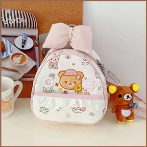 SQ11 2026 Mùa Hè Hàn Quốc Ba Lô Dễ Thương In Hình Thời Trang Túi Xách Nữ Hoạt Hình