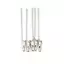 Nhíp 10 Chiếc Điện Không Cách Nhiệt Thử Nghiệm Cá Sấu Kim Loại Cá Sấu Kẹp Cá Sấu Dài 10cm VN