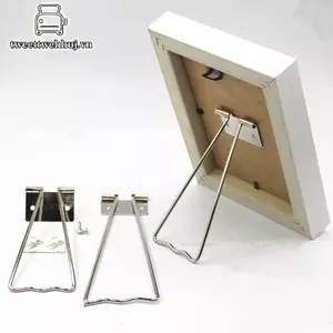 Tweeduj Iron khung ảnh Giá đỡ bệt Khung ảnh hỗ trợ 5 8 10 inch Giá đỡ hiển thị VN