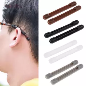 AqToCna Kính Mắt Silicon Chống Trượt Tai Móc Đền Đầu Giá Đỡ Kính Mắt Phụ Kiện AqToCna